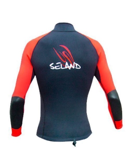 Chaquetas neopreno Seland Onis rojo