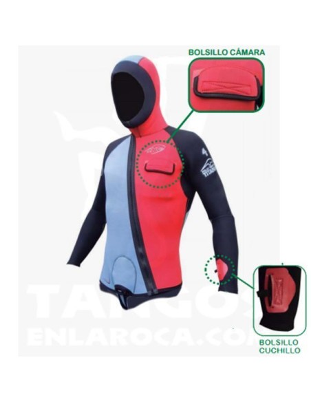 Chaquetas neopreno Seland Chaqueta Bitet RJ