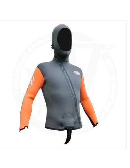 Chaquetas neopreno Seland Chaqueta Escalo naranja