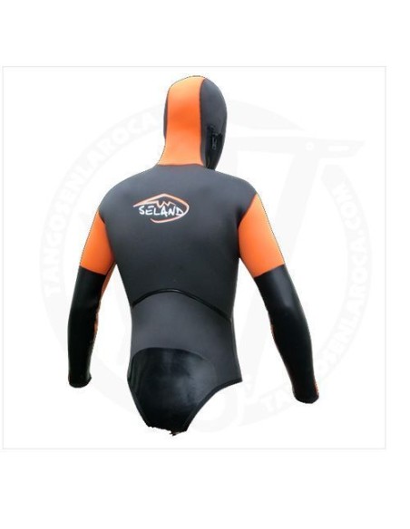 Chaquetas neopreno Seland Chaqueta Escalo naranja