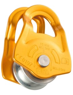 Placas y poleas Petzl Polea Mobile