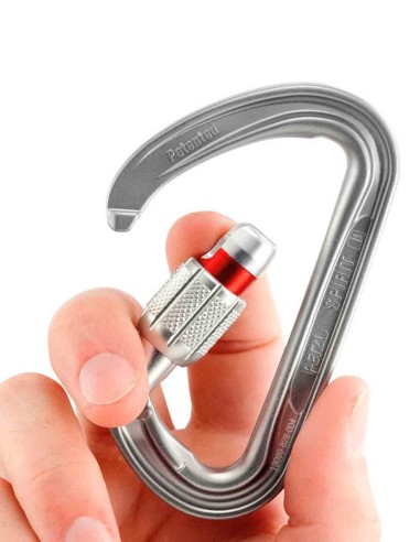 Mosquetones Rosca Petzl Spirit Screw-Lock