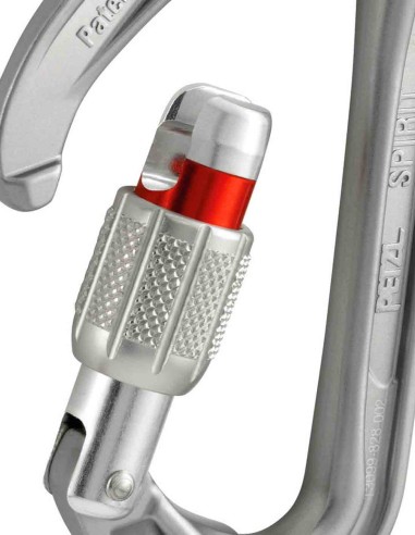 Mosquetones Rosca Petzl Spirit Screw-Lock