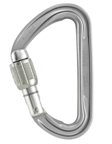 Mosquetones Rosca Petzl Spirit Screw-Lock